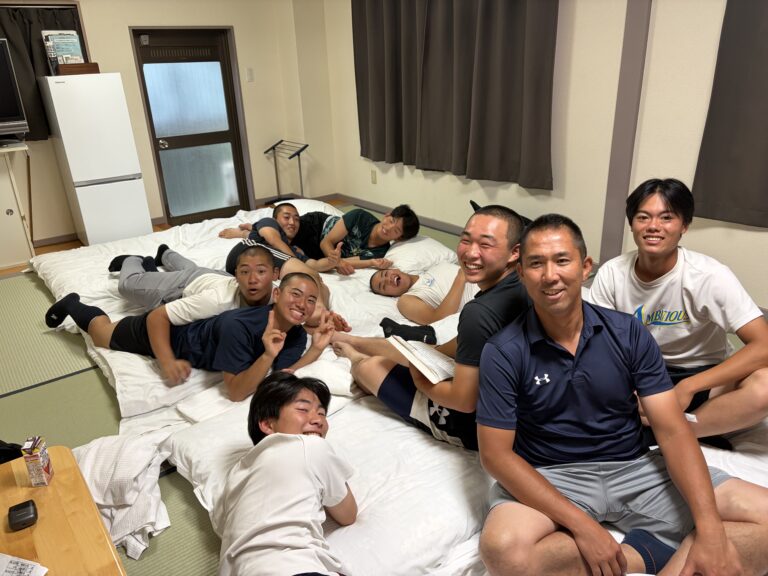 城東高校野球部 夏大会前強化合宿の様子